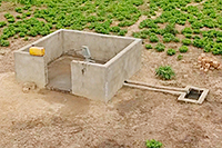 Brunnenbau Wasserprojekt Gobo Extrême-Nord Kamerun Hollom Kouloumba